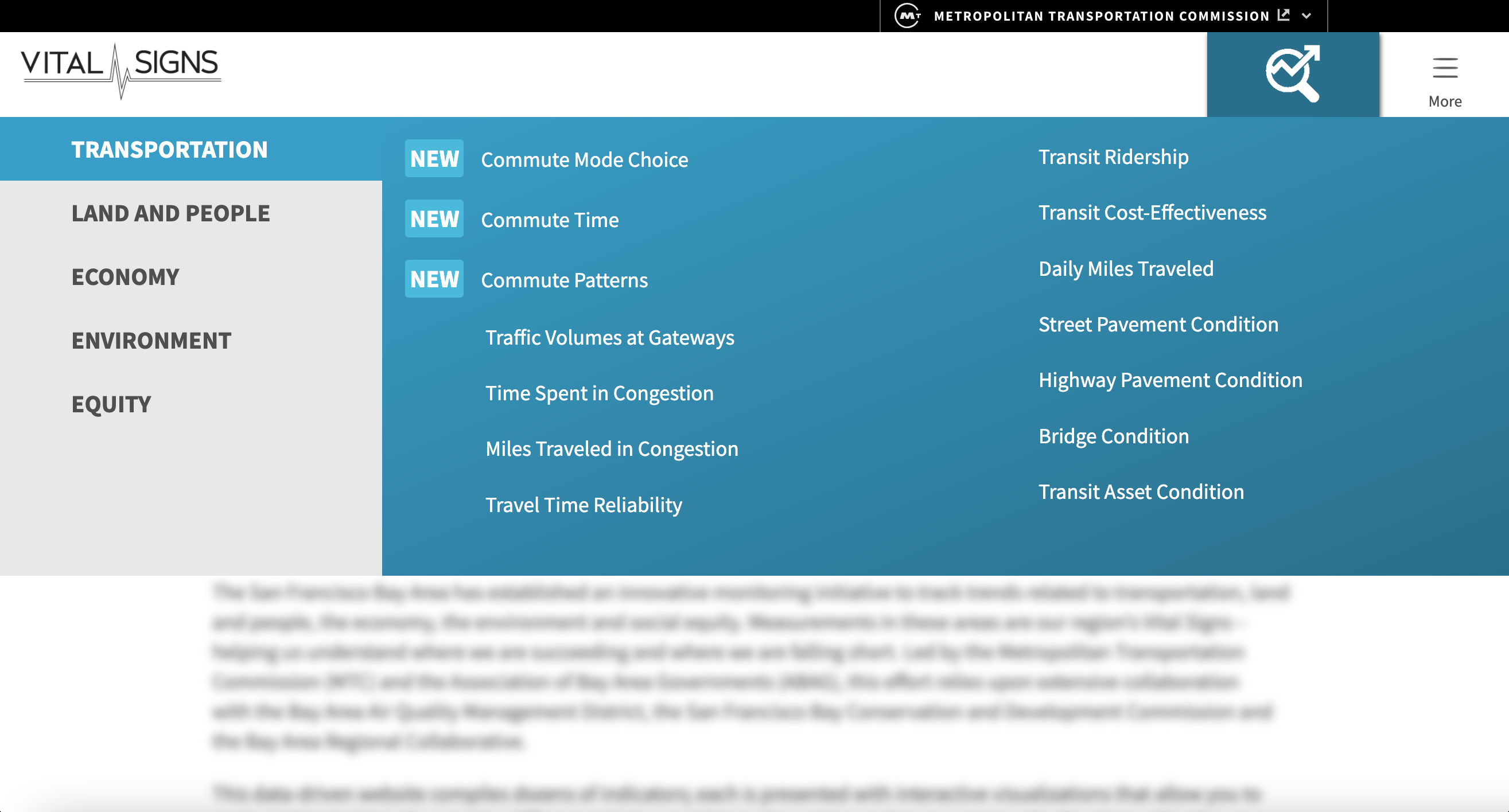 Vital Signs Screenshot